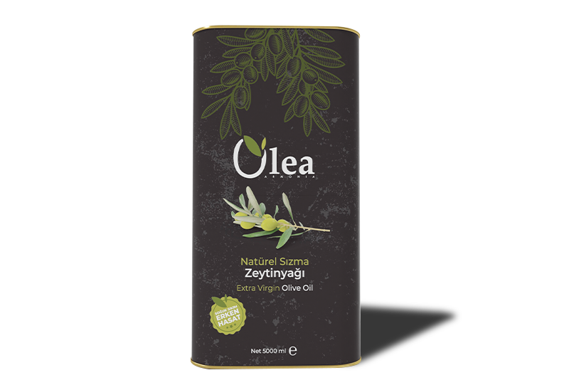 OLEA 2025 Yeni Sezon 5 Litre Yeşilden Erken Hasat Zeytinyağı Soğuk Sıkım Filtresiz 